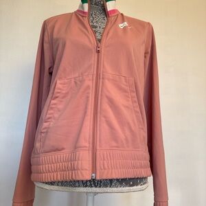 Nike Women's Dusty Rose Zip Bomber Jacket